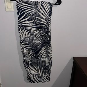 Blue and White Baggy Pants